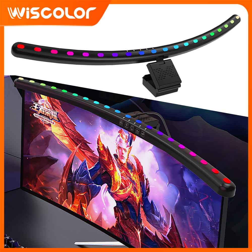 RGB Light Bar Monitor Smart Wi - огляд і ціна Desk Setup No Monitor