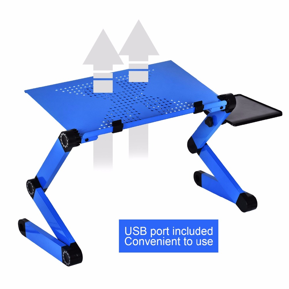 Aluminum Alloy Laptop Table Ad - огляд і ціна Desk Setup Home Office