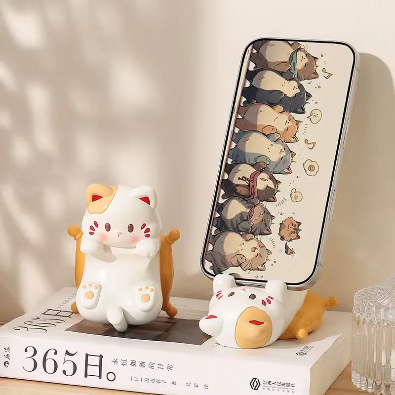 Cute Cartoon Cat Desktop Ornam - огляд і ціна Desk Setup Home Office