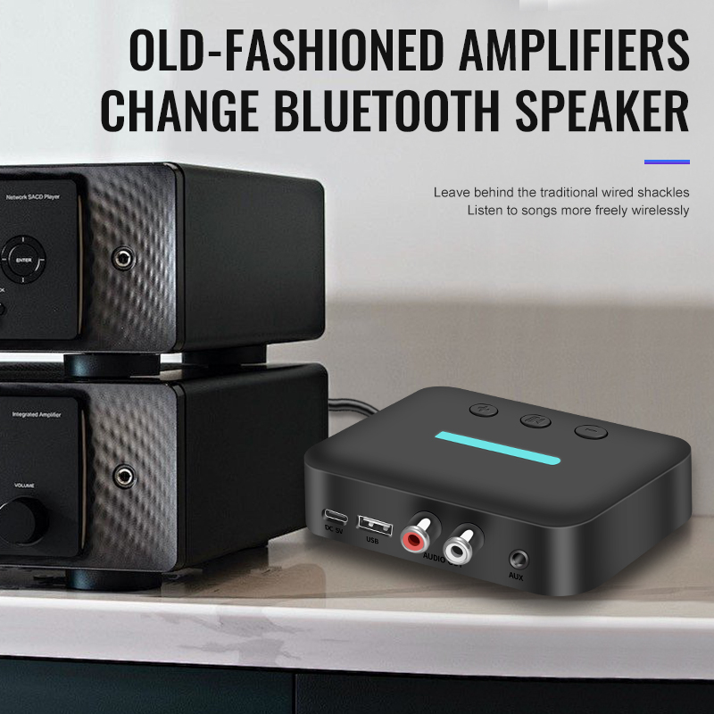 USB Bluetooth 5.3 Audio Receiv - огляд і ціна Desk Setup Speakers