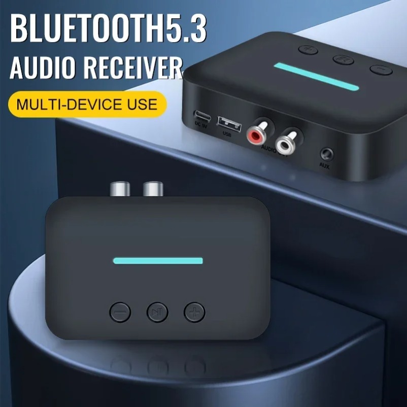 Bluetooth 5.3 Audio Adapter Wi - огляд і ціна Desk Setup Speakers