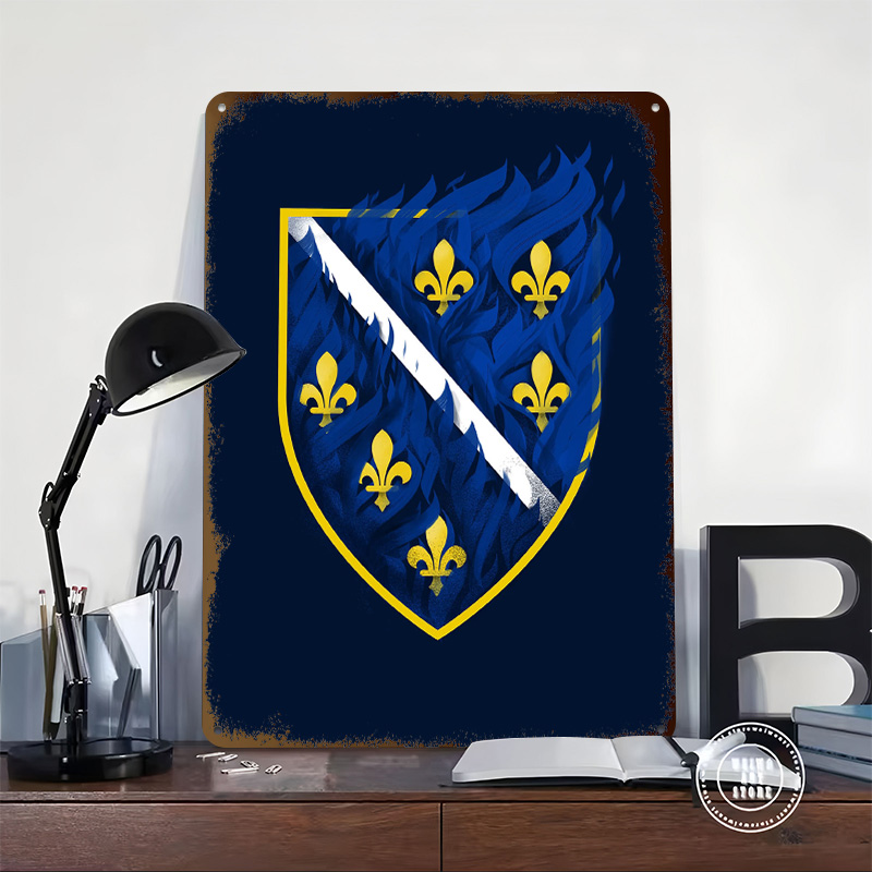 Bosnia Printed Poster Customiz - огляд і ціна Desk Setup Poster