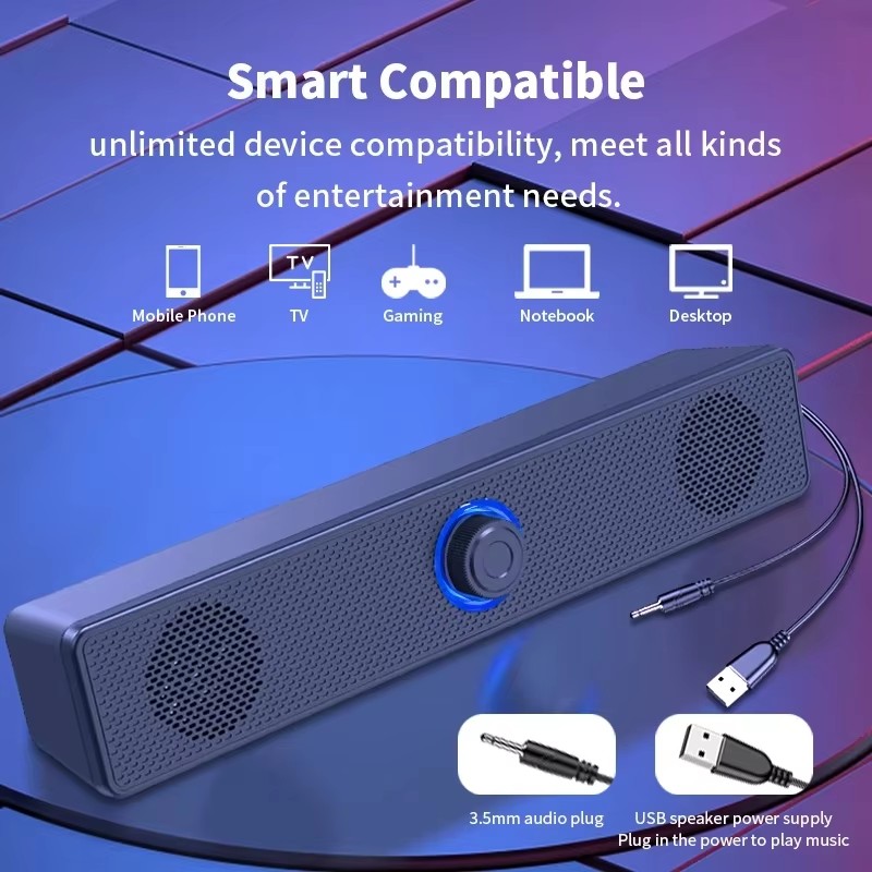 Wired Wireless Bluetooth Speak - огляд і ціна Desk Setup Speakers