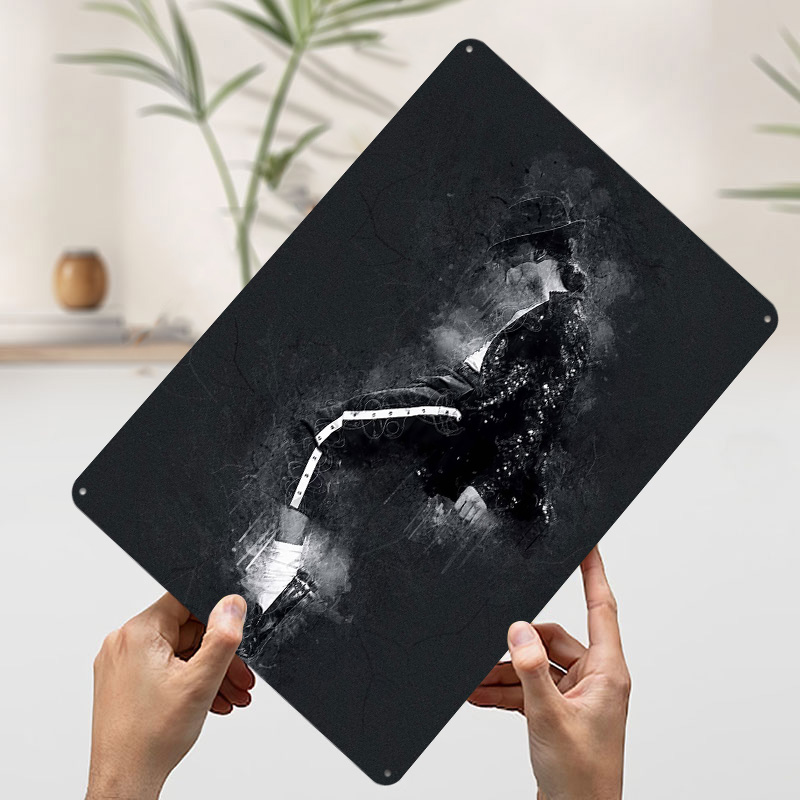 Michael Jackson Tinplate Poste - огляд і ціна Desk Setup Poster