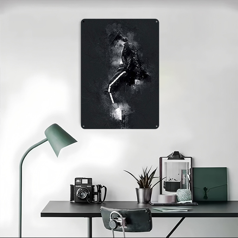 Michael Jackson Tinplate Poste - огляд і ціна Desk Setup Poster
