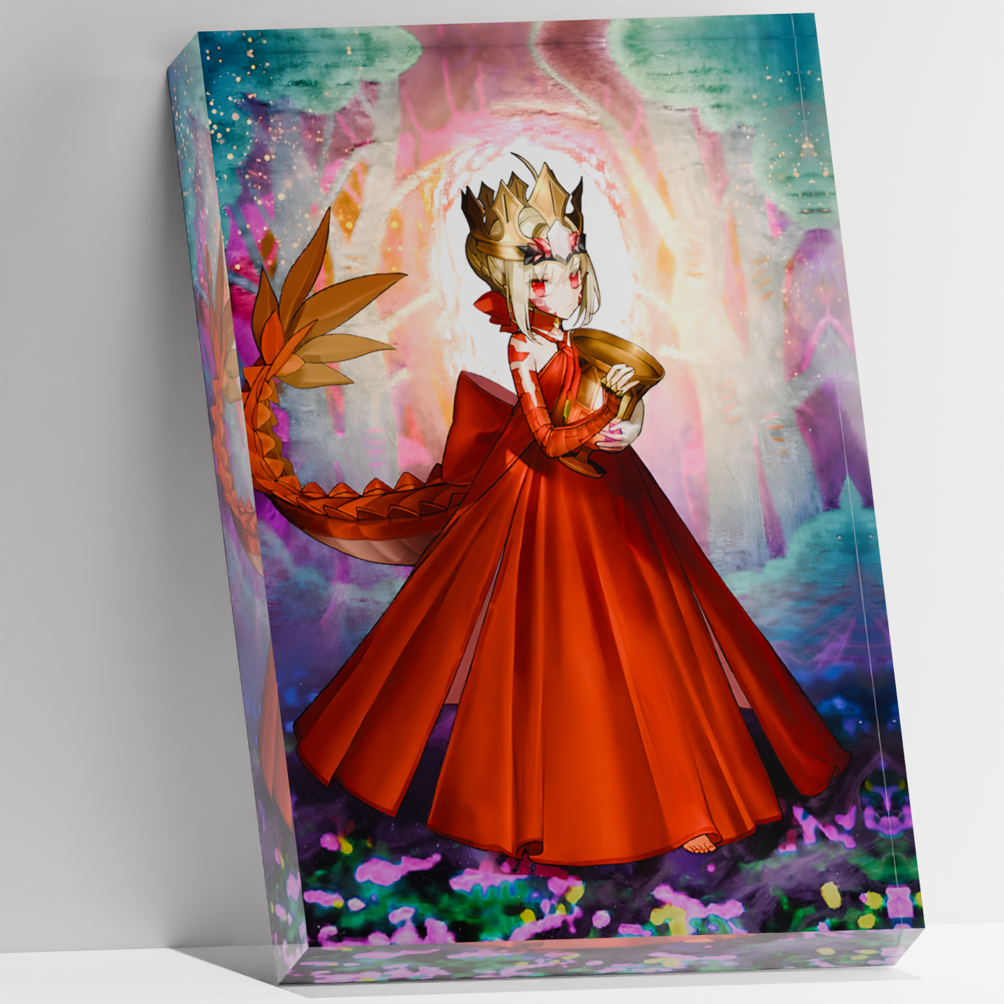 Custom Acrylic Photo Block Fat - огляд і ціна Desk Setup Poster