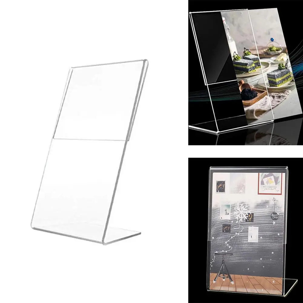 1PC 10x15cm Photo Frame Clear  - огляд і ціна Desk Setup Poster