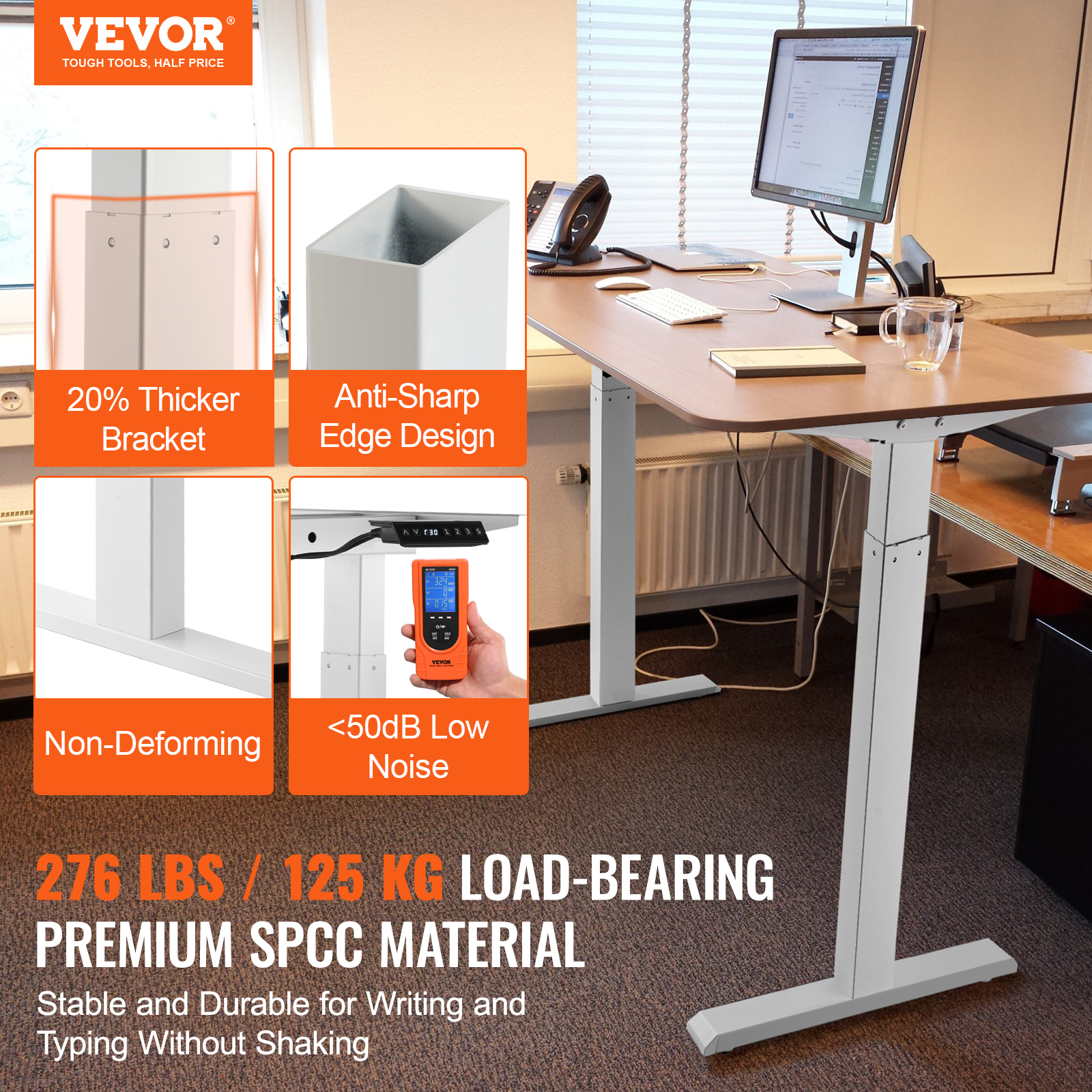 SucceBuy Standing Desk Frame   - огляд і ціна Desk Setup Home Office