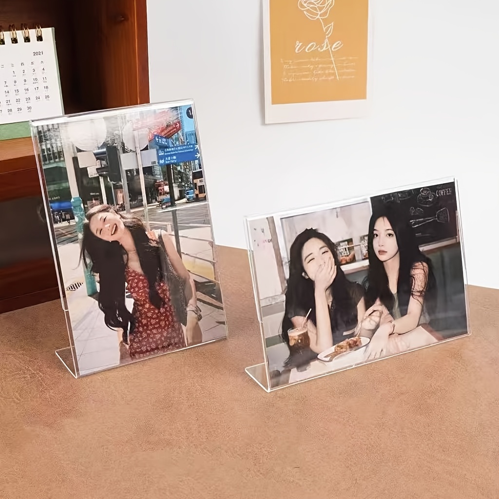 4-Pack Acrylic Sign Holder | T - огляд і ціна Desk Setup Poster