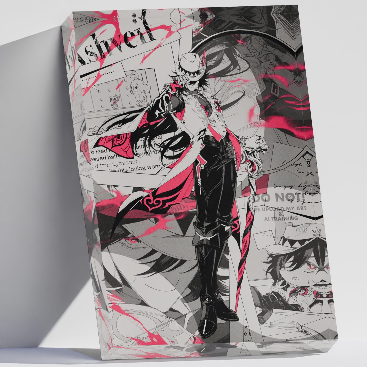 Honkai Star Rail Ashveil HSR P - огляд і ціна Desk Setup Poster