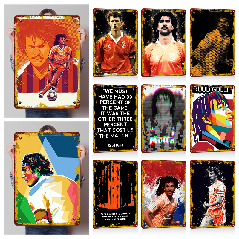 Ruud Gullit Football Player Wa - огляд і ціна Desk Setup Poster