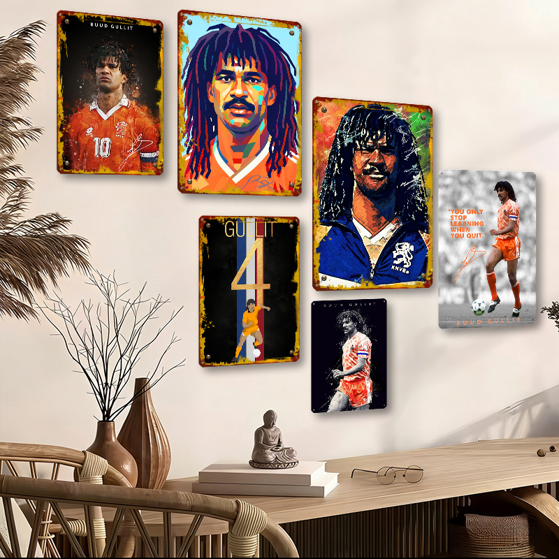 Ruud Gullit Football Player Wa - огляд і ціна Desk Setup Poster