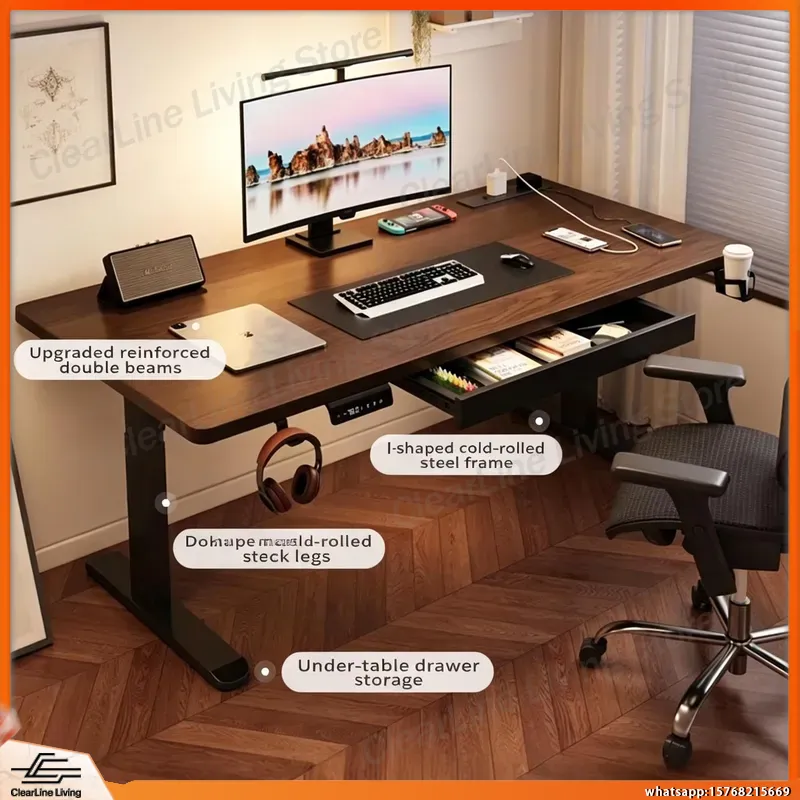 Electric Height Adjustable Gam - огляд і ціна Desk Setup Home Office