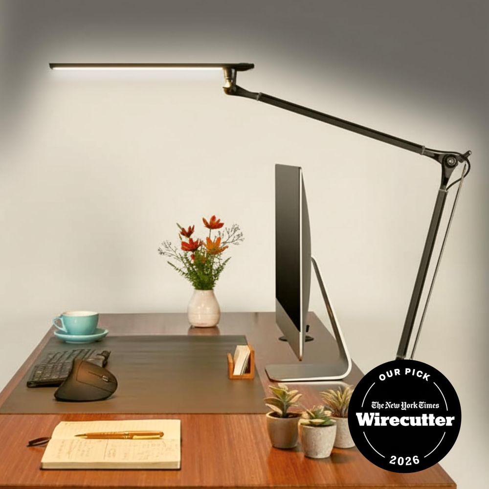 Adjustable 3-Color LED Desk La - огляд і ціна Desk Setup Home Office